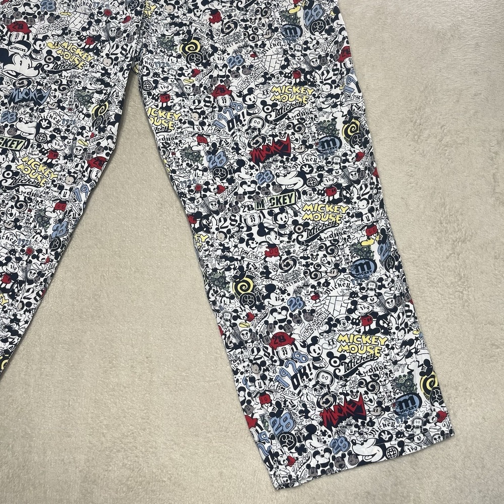Disney Parks Authentic Mickey Mouse "Through The Years" Comic Pajama Pants XXL - Picture 5 of 16